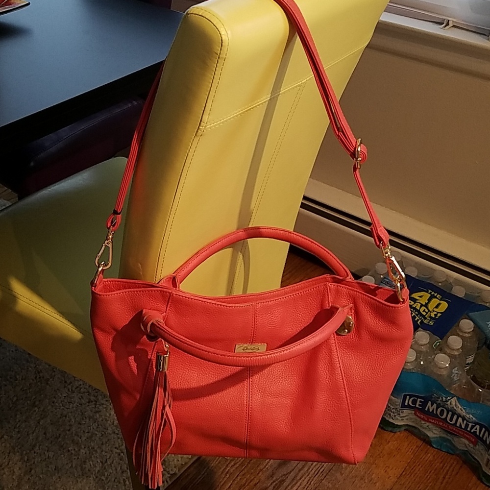 Onna Erlich Stacy leather handbag